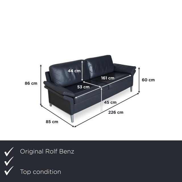 with the Rolf Benz 3300, you bring a timeless classic into your living room, perfectly combining design and seating...