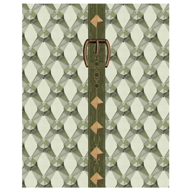 Mind the Gap Luxury Detail Wallpaper For Sale