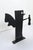Black Painted Metal Sculpture by Riccardo Dalisi, Italy, 1980s For Sale - Image 12 of 18