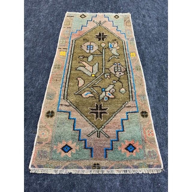 Turkish Yastik Rug 1'6" x 3'1" #24070 Explore a curated collection of hallway runners, wool rugs, and handmade...