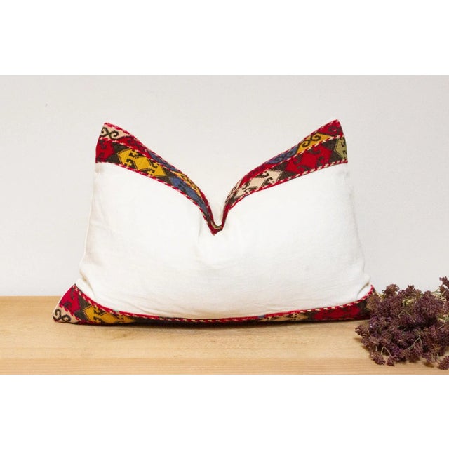 Textile Ziya Antique Lakai Tribe Linen Pillow For Sale - Image 7 of 7