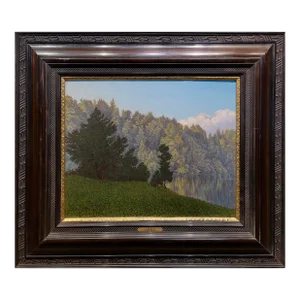 Walter Damerius -Enchanting Black Forest-19th Century German Oil Painting