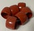 1980s Tera Cota Melamine Napkin Rings- Set of 6 For Sale - Image 10 of 10