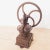 Flywheel Coffee Grinder in Cast Iron, 1850-1880 For Sale - Image 3 of 6