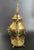 Victorian Antique Ornate Brass Tilting Teapot With Stand and Warmer For Sale - Image 3 of 15