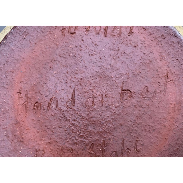 Mid-Century German Studio Pottery Vessel from Rudi Stahl, 1960s For Sale - Image 15 of 18