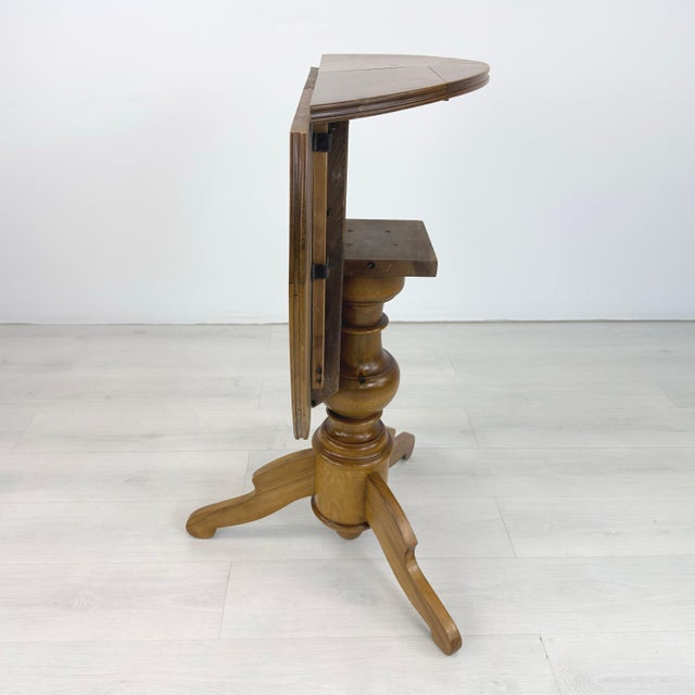 Brown Antique French Tilt Top Breakfast Table For Sale - Image 8 of 14