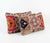 Mid-Century Modern Turkish Oushak Lumbar Rug Pillow Cover 16'' X 24'' - Set of Two For Sale - Image 3 of 4