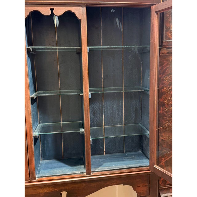 Wood 19th Century Cabinet on Stand For Sale - Image 7 of 13
