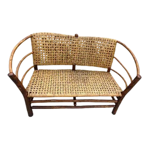 1940s Old Hickory Marysville Settee Stamped