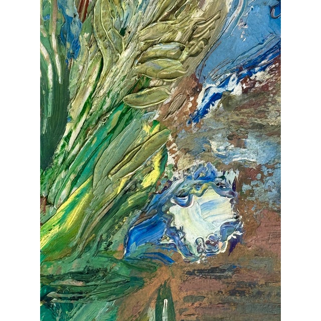 Silvin Bronkart, Bouquet, Oil on Panel, 1947 For Sale - Image 7 of 13
