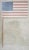 Gallery Framed Authentic Antique 1908-1912 US 46 Star Flag on Gauze Flag Size 5.5" x 3.5" This flag is gallery framed and...