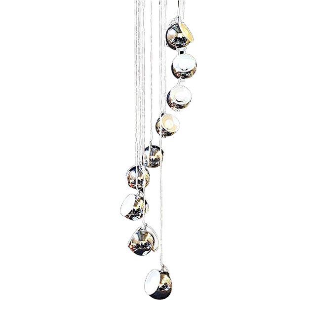 Vintage Italian Chandelier from Reggiani, 1970s For Sale