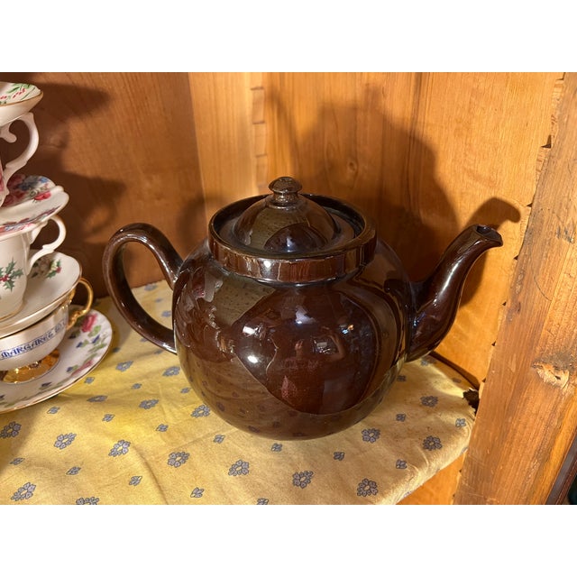 Mid 20th Century “Brown Betty Tea Pot For Sale - Image 10 of 15