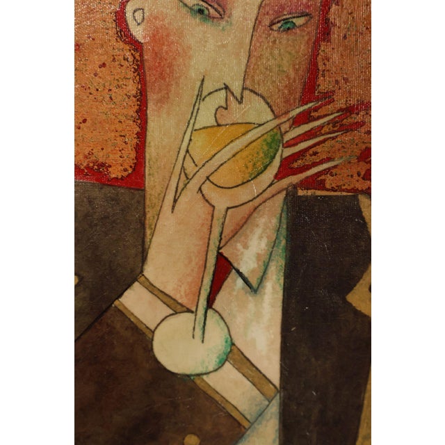 Andrei Protsouk Hand-Embellished Artist Proof Print, 'Scratch' For Sale - Image 11 of 18