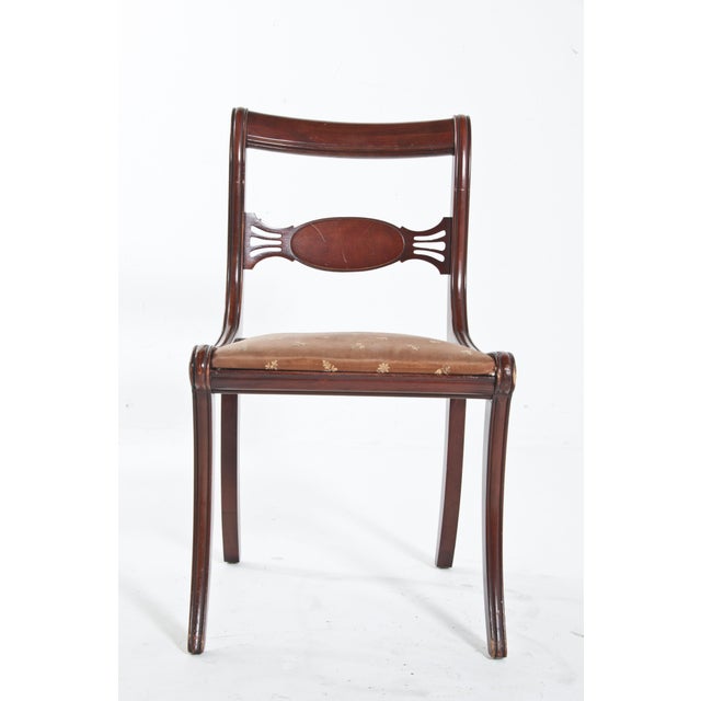 Mid-Century Modern Vintage Regency Chair For Sale - Image 3 of 8