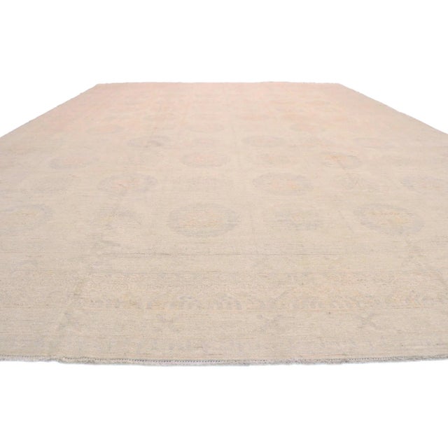Contemporary Oversized Khotan Pomegranate Rug, 13'00 X 17'10 For Sale - Image 3 of 9