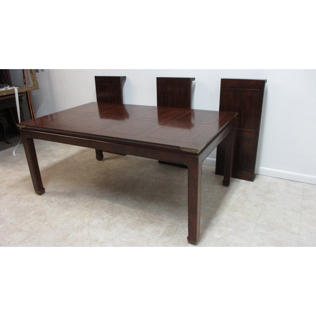 Chippendale Henredon Pan Asian Dining Room Conference Table Chairish