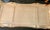 Vintage John Widdicomb Factory Custom Blush Pink Louis XV Style Tooled Leather Top Writing Desk For Sale - Image 10 of 11