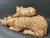 Vintage Large Hand Carved Wooden Bear and a Cub Sculptural Figure For Sale - Image 10 of 11