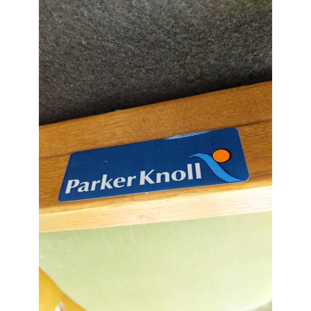 Set of 4 Vintage Mid Century Modern Dining Chairs by Parker Knoll For Sale - Image 9 of 10