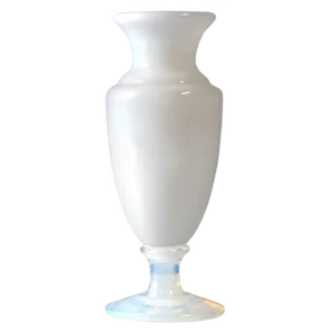 French Glass Vase from Sevres, 1950s