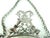 Mid 19th Century Victorian English Sterling Silver Decanter Label | Earl's Coronet Motif | London 1866 For Sale - Image 5 of 8
