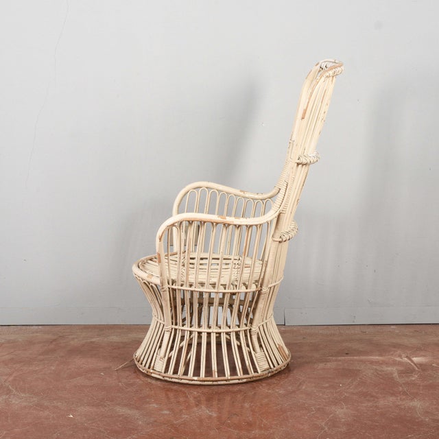 Armchair in Bamboo, 1960s For Sale - Image 6 of 18