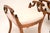 Antique Biedermeier Swedish Satin Birch Stools, 1890, Set of 2 For Sale - Image 4 of 9