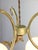 Antique Italian Brass and Opaline Chandelier For Sale - Image 14 of 17