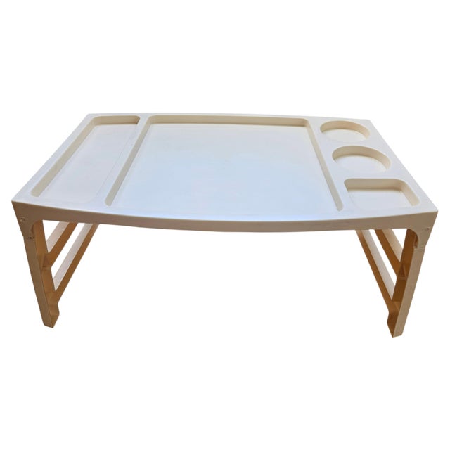 Mid-Century Modern Folding Bed Breakfast Table Tray, 1970s For Sale - Image 15 of 15