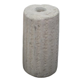 Early 20th Century Granite Mill Stone Water Fountain or Post 2 For Sale