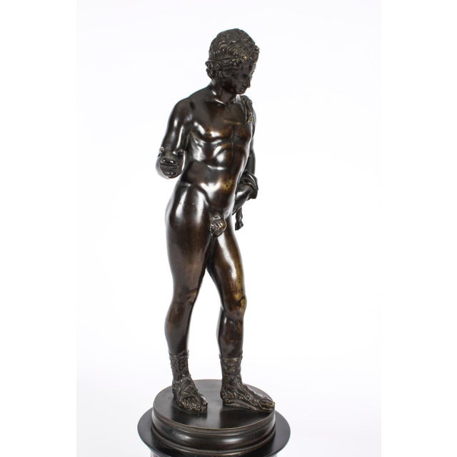 Grand Tour Figure of David, 19th Century, Bronze For Sale - Image 5 of 18
