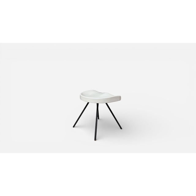 White Prouvé Raw Tabouret 307 Stool by Jean Prouvé and G Star Raw for Vitra For Sale - Image 8 of 18
