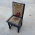 1970s Vintage Needlepoint Wooden Chair For Sale - Image 5 of 5