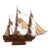 Early 20th Century French Fully Rigged Model of the Frigate La Flore For Sale