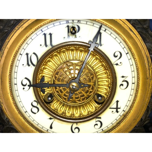 Early 20th Century Waterbury Mantle Clock For Sale - Image 11 of 13
