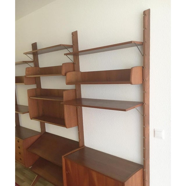 Mid-Century Ergo Teak Modular Wall Unit by John Texmon and Einar Blindheim for Blindheim Möbelfabrikk, 1960s For Sale - Image 18 of 18