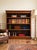 K0670 a late victorian english bookcase crafted from high-quality solid walnut, featuring solid walnut sides and a figured...
