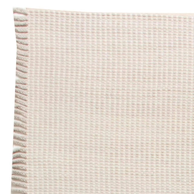 Early 21st Century Contemporary Flat-Weave Wool Rug in Solid Beige and Gray by Doris Leslie Blau For Sale - Image 5 of 8