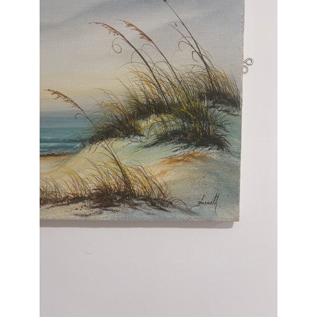 Wonderful beach scene. Calming and coastal. Great for the beach house nice colors and size 16x20 and it’s signed
