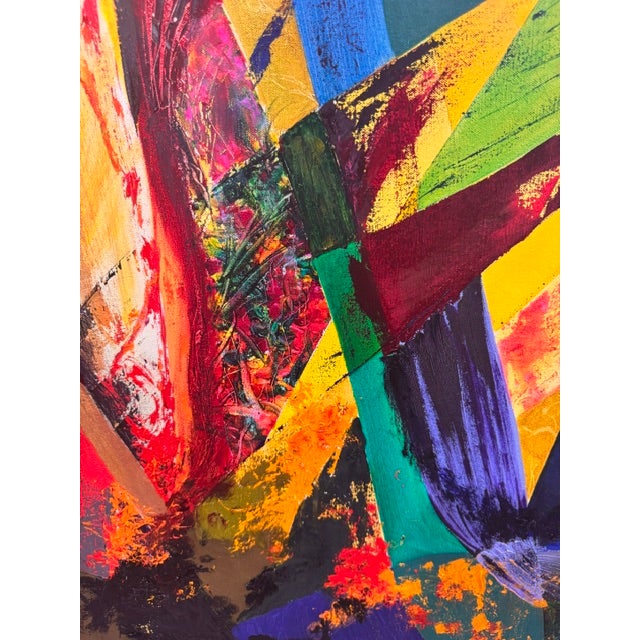 Spinnakers by Kathleen Varadi, 2018 Oil on Canvas For Sale In Savannah - Image 6 of 14