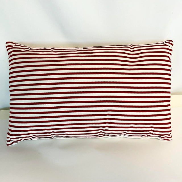 1990s Vintage Whimsical Boho Americana Christmas Elf Shoes Pillow. For Sale - Image 6 of 8