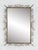 Metal Rectangular Mirror with Brass Frame, 1950s For Sale - Image 7 of 8