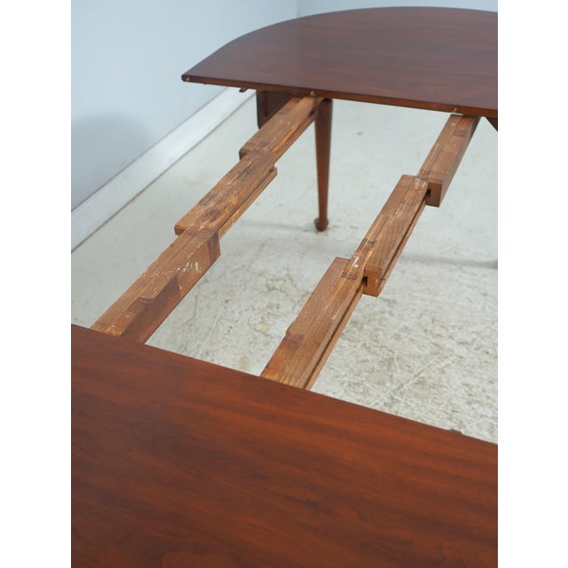 Henkel Harris Cherry Oval Dining Table For Sale - Image 11 of 18