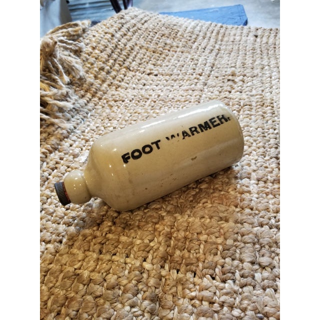 Cream Antique Stoneware Foot Warmers Three For Sale - Image 8 of 12