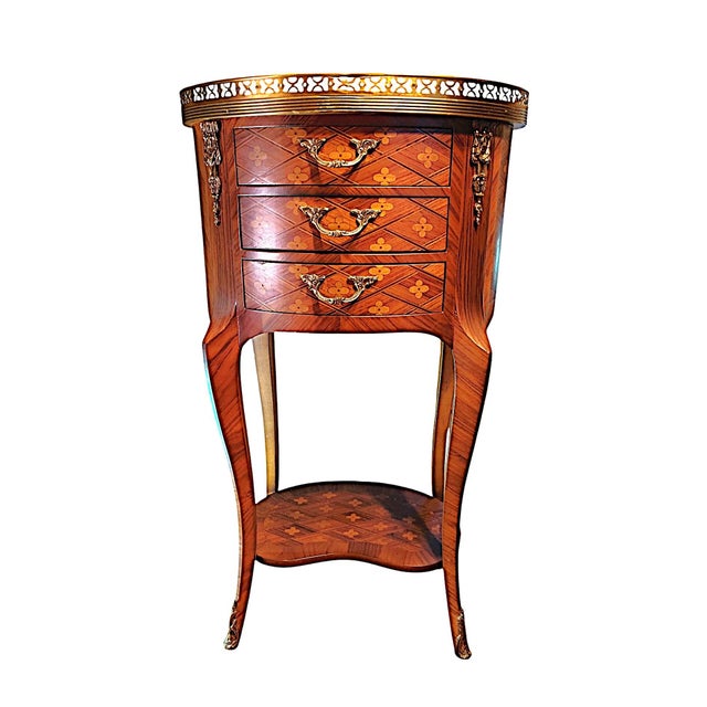 Chiffonier Side Table from Balzarott, 1940s For Sale - Image 9 of 9