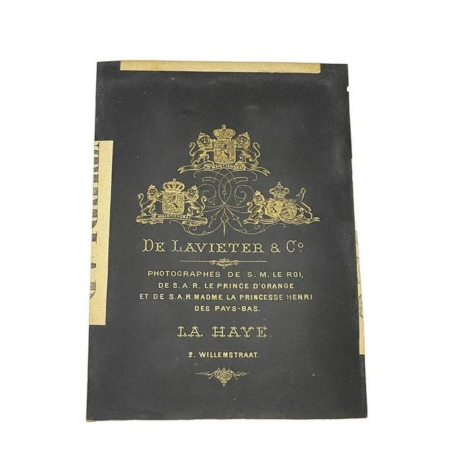 19th Century Set of Wooden Frames with Dutch Royals, 1878, Set of 2 For Sale - Image 11 of 12