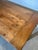 Large Rustic Wood Dining Table For Sale - Image 4 of 6