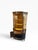 Chinoiserie 1970s Union National Chinoiserie Curved Glass Corner Curio Cabinet For Sale - Image 3 of 14